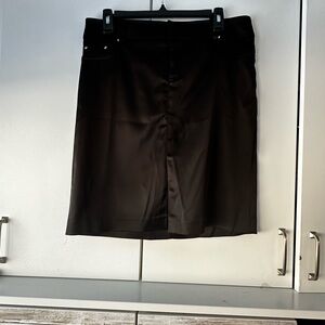 Cache Black Acetate Blend Pencil Skirt NWT Size 8 🖤✨